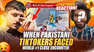 Exposing Tiktokers  Top Youtuber Reaction #1 Close Encounter  Pubg Mobile  HOW BRAND