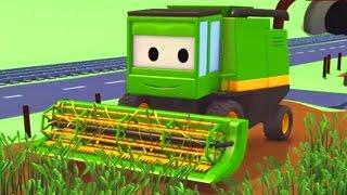 Harvey the Harvester and his friends in Car City Tom the Tow Truck Troy the Train and more Trucks