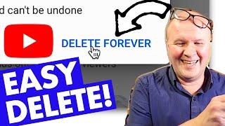 How to DELETE a YOUTUBE VIDEO