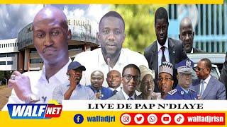 Bougane et Commissaire Keita libérés Ameth Ndoye écroué violences électorales live de Pape Ndiaye