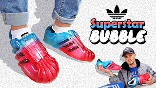 Unboxing the Adidas Superstar Bubble Sneakers