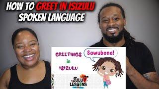  LETS LEARN isiZulu Part 2 American Couple Learns How to Greet in isiZulu