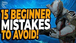 Top 15 Mistakes Beginner Warframe Players Make