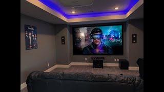 Home Theater 4K Epson  Klipsch 5.1 - Ready Player One Sound Demo