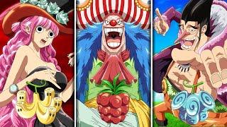 25 Strong Devil Fruits With WEAK Users Buggy Perona Foxy...