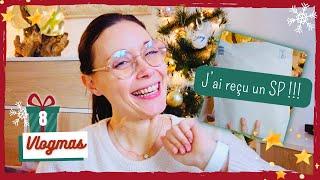 VLOGMAS 8 • Une bien jolie réception & update travaux 