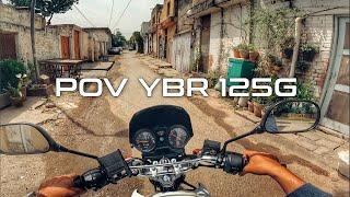 Yamaha YBR 125G POV Ride  Streets of Islamabad  Pakistan