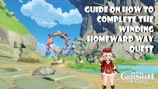 The Winding Homeward Way Quest Guide  Genshin Impact 