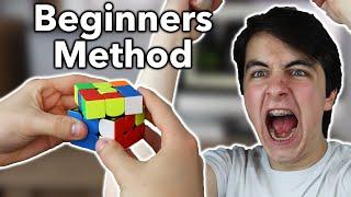Rubiks Cube Solved In Under 10 Seconds WITH BEGINNERS METHOD