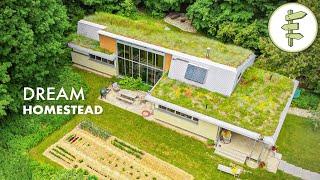 Impressive Straw Bale Home & Dream Family Homestead — Sustainable Green Building