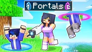 Using PORTALS To Trick My Friends In Minecraft