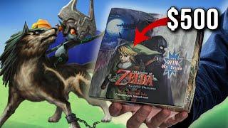 Opening The Rarest Box of Zelda Trading Cards $500