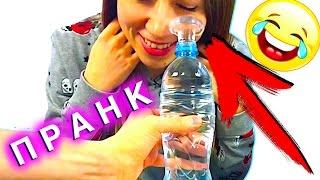 Water bottle EYE Prank over the girl - to avenge Prank  elli Di