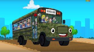 Колеса на автобусе  сборник для детей  Wheels On The Bus  Compilation  Schoool Bus Cartoon