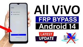 All Vivo Android 14 Google Account FRP Bypass - without PC - 100% NEW WORKING TRICK