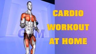 تمارين حرق الدهون للرجال والنساء  تمارين كارديو لحرق دهون الجسم  Gym Cairo cardio workout at home