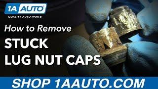 How to Remove Stuck Spinning Lug Nut Cap