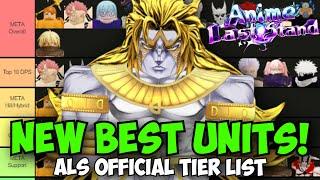 New Best Units in Anime Last Stand Official Tier List