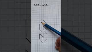 How to draw and color the letter S