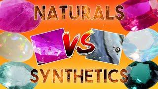 Synthetic vs Natural Gemstone Unboxing Ruby Emerald & More