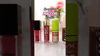Comparing 5 Popular Drugstore Lip Oils  #drugstoremakeup #budgetbeauty #lipoil #lipswatches