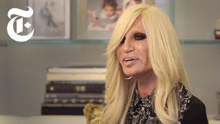 Donatella Versace Interview  In The Studio  The New York Times