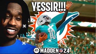 I BROUGHT MY FAVORITE TEAM BACK ON MADDEN 24MIAMI DOLPHINS 