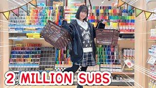 Thank you 2 Million No Budget Art Supplies Haul