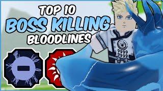 Top 10 BEST Bloodlines for PVE in Shindo Life  Shindo Life Bloodline Tier List