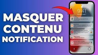 Comment Masquer Le Contenu Des Notifications Sur Iphone  FACILE 