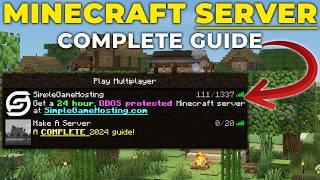 How To Make a Minecraft Server 2024