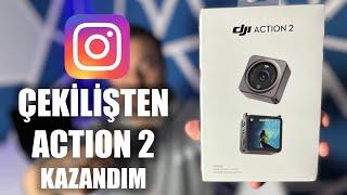 İNSTAGRAM ÇEKİLİŞİNDEN DJI ACTION 2 KAZANDIM