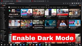 How To Enable Dark Mode On YouTube  YouTube Dark Theme PC & Laptop