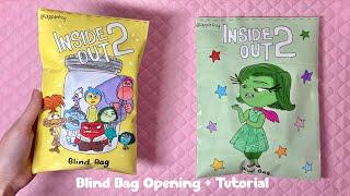 🩵paper diy INSIDE OUT 2 Blind Bags  ASMR  tutorial  applefrog