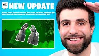 FORTNITE SEASON 4S FIRST UPDATE