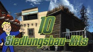 10 neue Siedlungsbau-Kits für Fallout 4 GebäudeStrukturen-Bausteine Mods