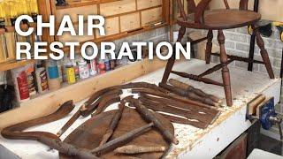 Chair Restoration After Puppy Damage - Detailed Assembly Process  Furniture #Restoration How To