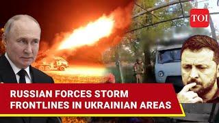 Ukrainian Soldiers Flee Battlefield As Putins Army Advances Near Avdiivka Chasov Yar  Watch