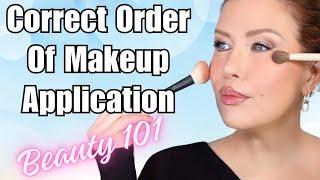 The Correct Order Of Makeup Application Step By Step  Risa Does Makeup