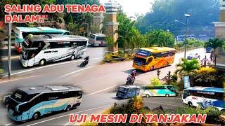 Di tanjakan ini sekil & mesin bus di uji Tanjakan patuk gunungkidul