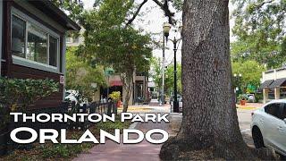 4K Downtown Orlando Thornton Park Walk