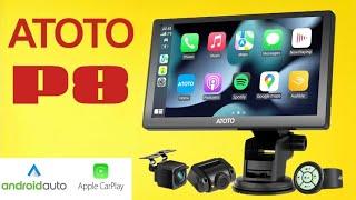 ATOTO P8 - Dashcam - Android Auto y Apple Carplay