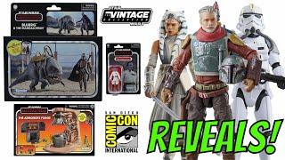 Hasbro Reveal Vintage Collection Blurrg Armorers Forge & Cobb Vanth and MORE at SDCC 2024