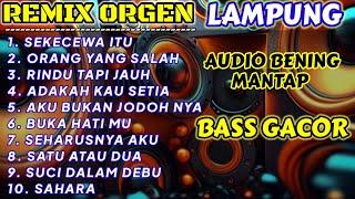 REMIX ORGEN LAMPUNG PALING ENAK BANGET 2024 FULL ALBUM POPULER VIRAL FULL BASS GACOR AUDIO MANTAP