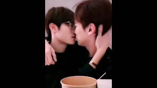BL hot kissXiao Hu & Xiao Jiang #kiss #loveboy #lb #lovebl #foryou #douyin #blshorts #bltiktok #fyp