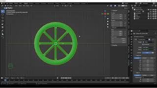 BLENDER  Make a wheel roll using the Transform Constraint