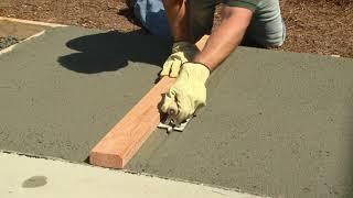 How to Pour & Finish Concrete Hi Resolution