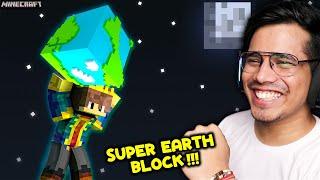 Minecraft But Its One EARTH BLOCK 