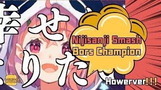 ENG SUB Nijisanji Smash Bros Competition champion Sasaki Saku  thought her luck had changed …