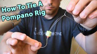 How to Tie A Pompano Rig For Surf Fishing Catches Pompano Whiting Black Drum & More